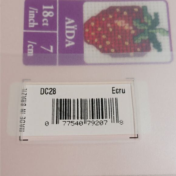 DMC Needlework Fabric 14ct Aida Extra Large 20x30 inch DMC Ecru NEW - Picture 4 of 4